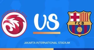 Indonesia All Star U-20 dan-Barcelona U-18